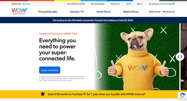 WOW! Internet Review: Fast Speeds, Solid Service & Competitor Comparisons