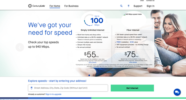 CenturyLink Review: Reliable High-Speed Internet Services and Affordable Plans