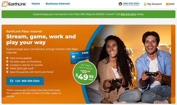 EarthLink Internet Review: Fast Speeds and Top-Notch Security for Your Online Needs